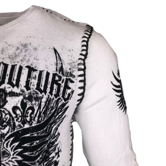 Abbigliamento Atletico Moda Maglietta Xtreme Couture Uomo - Cotone Morbido Con Stampa Affliction Abbigliamento Atletico Moda Maglietta Xtreme Couture Uomo - Cotone Morbido Con Stampa Affliction